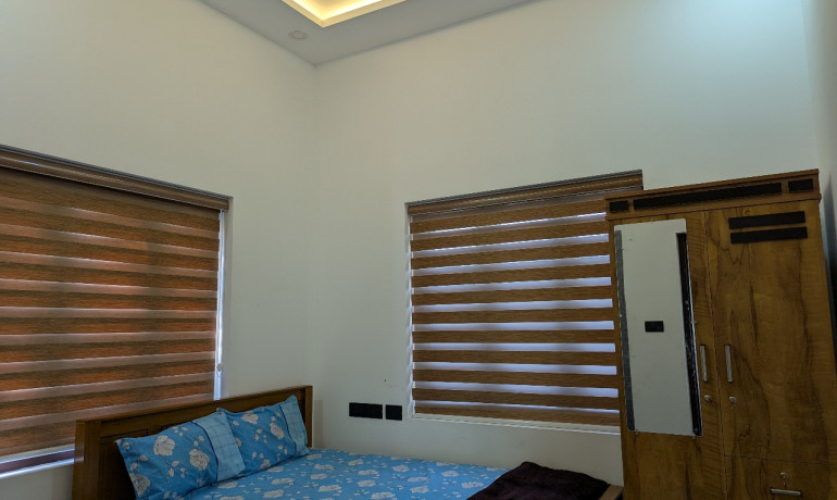 1 cottage with two bedroom with attached bathroom